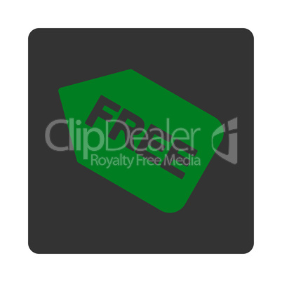 Free sticker Flat Icon