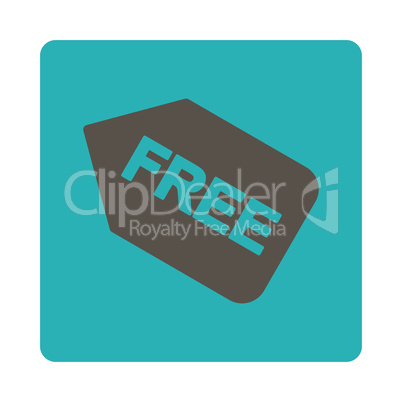 Free sticker Flat Icon