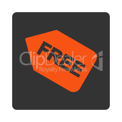 Free sticker Flat Icon