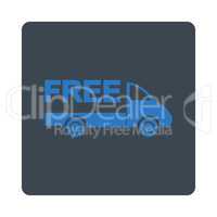 Free delivery Flat Icon