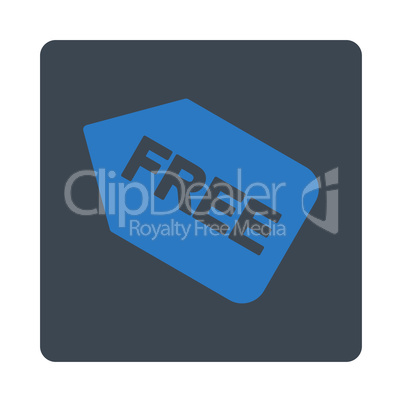 Free sticker Flat Icon