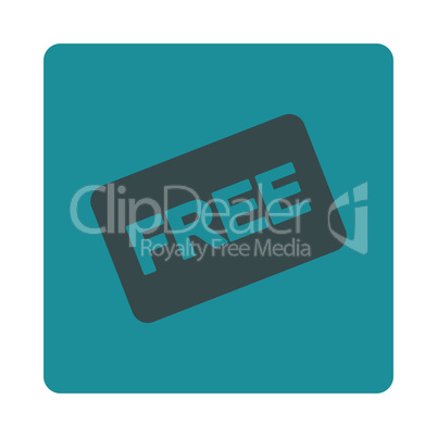 Free card Flat Icon