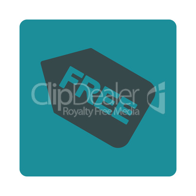 Free sticker Flat Icon