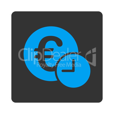 Euro credit Flat Icon