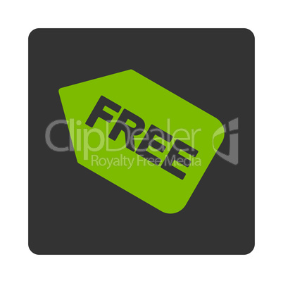 Free sticker Flat Icon