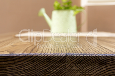 wooden table