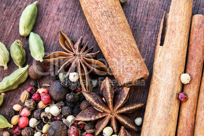 Oriental herbs and spices