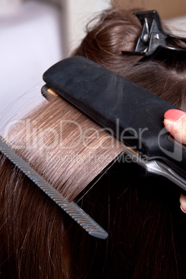 Beautiful Young Hairdresser