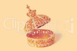beautiful gold jewelry box