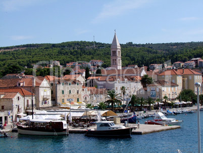 Supetar auf der Insel Brac in Kroatien