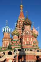 blessed Basil cathedral in moscow