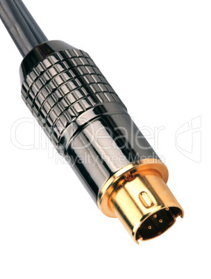 Male Plug Connector Isolated