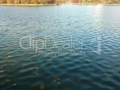 pond in city park