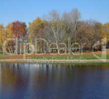 park in gold fall