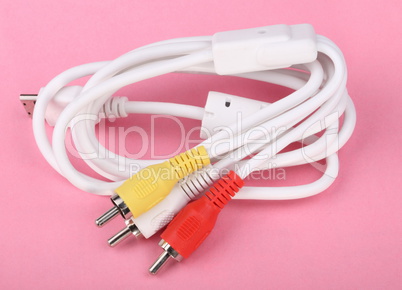 Audio Video Cord Plug-and-Sockets