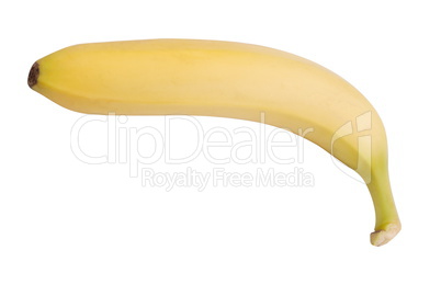 Yellow Banana Isolated