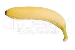 Yellow Banana Isolated