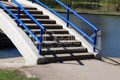 bridge over pond