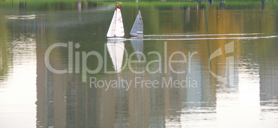 sailer on water