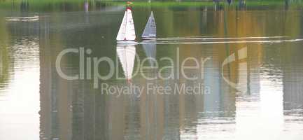 sailer on water