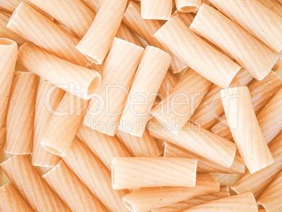 Retro looking Macaroni pasta Retro looking Macaroni pasta