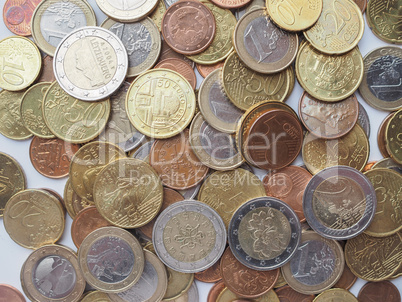 Euro coins