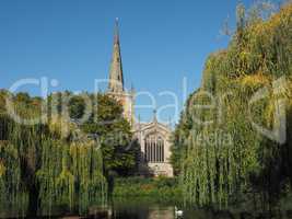 Holy Trinity church in Stratford upon Avon