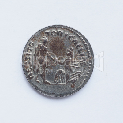 Old Roman coin