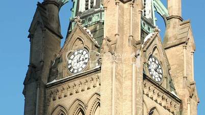 Tower's Clock, Downtown Cambridge,