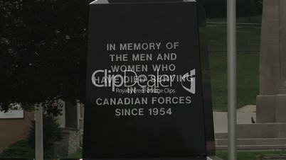 War Memorial in the park