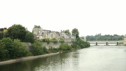 River and trees, landscape