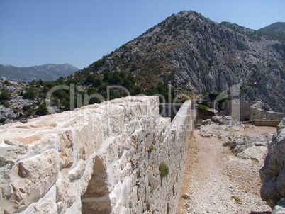 Fortica Festung in Omis Kroatien