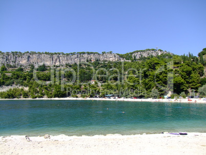 Kasjuni Beach in Split Kroatien