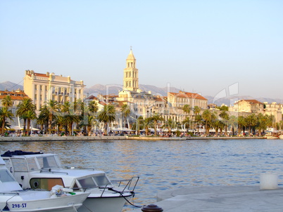 Uferpromenade Split in Kroatien