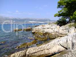 Küstengebirge in Split Kroatien
