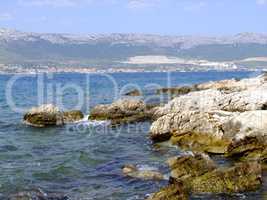 Küstengebirge in Split Kroatien