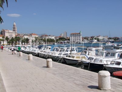 Hafen in Split Kroatien