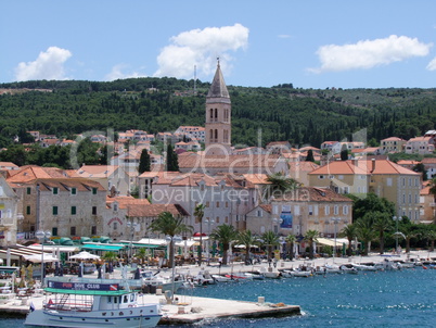 Supetar auf der Insel Brac in Kroatien