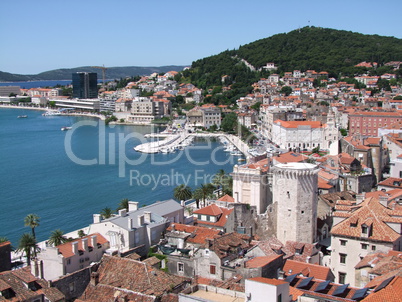 Split - Altstadt in Dalmatien - Kroatien