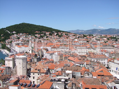 Split - Altstadt in Dalmatien - Kroatien