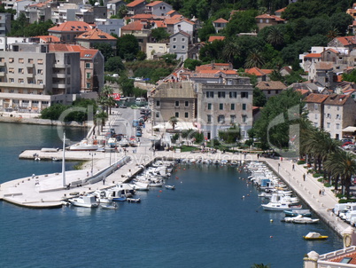 Hafen Split - Altstadt in Dalmatien - Kroatien