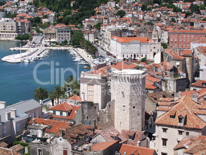 Split - Altstadt in Dalmatien - Kroatien