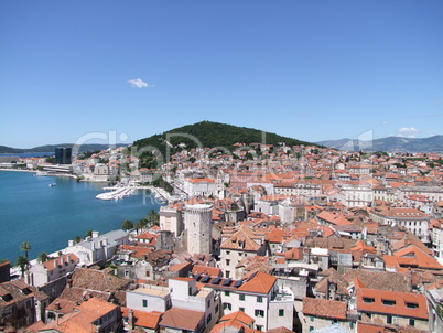 Split - Altstadt in Dalmatien - Kroatien