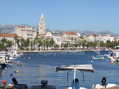 Uferpromenade Split in Kroatien