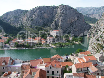 Urlaubsort Omis in Kroatien