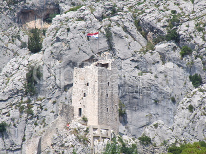 Mirabella Festung in Omis Kroatien