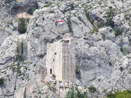 Mirabella Festung in Omis Kroatien