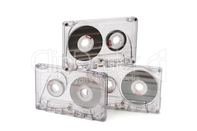 audio cassettes