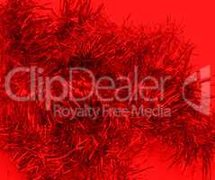 Christmas tinsel