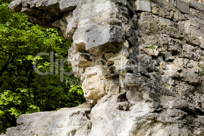 Old stone wall